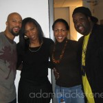 Common, Serena, Kaisha & Adam backstage in London