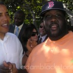 Barack Obama & Adam at gathering